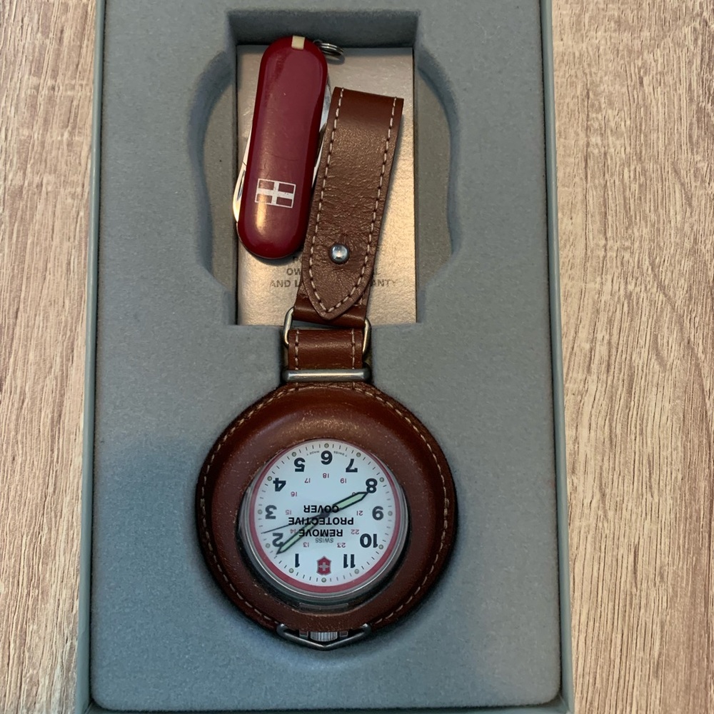 Marlboro Unlimited II Swiss Army Pocket Watch; Never Used, Original Packaging
